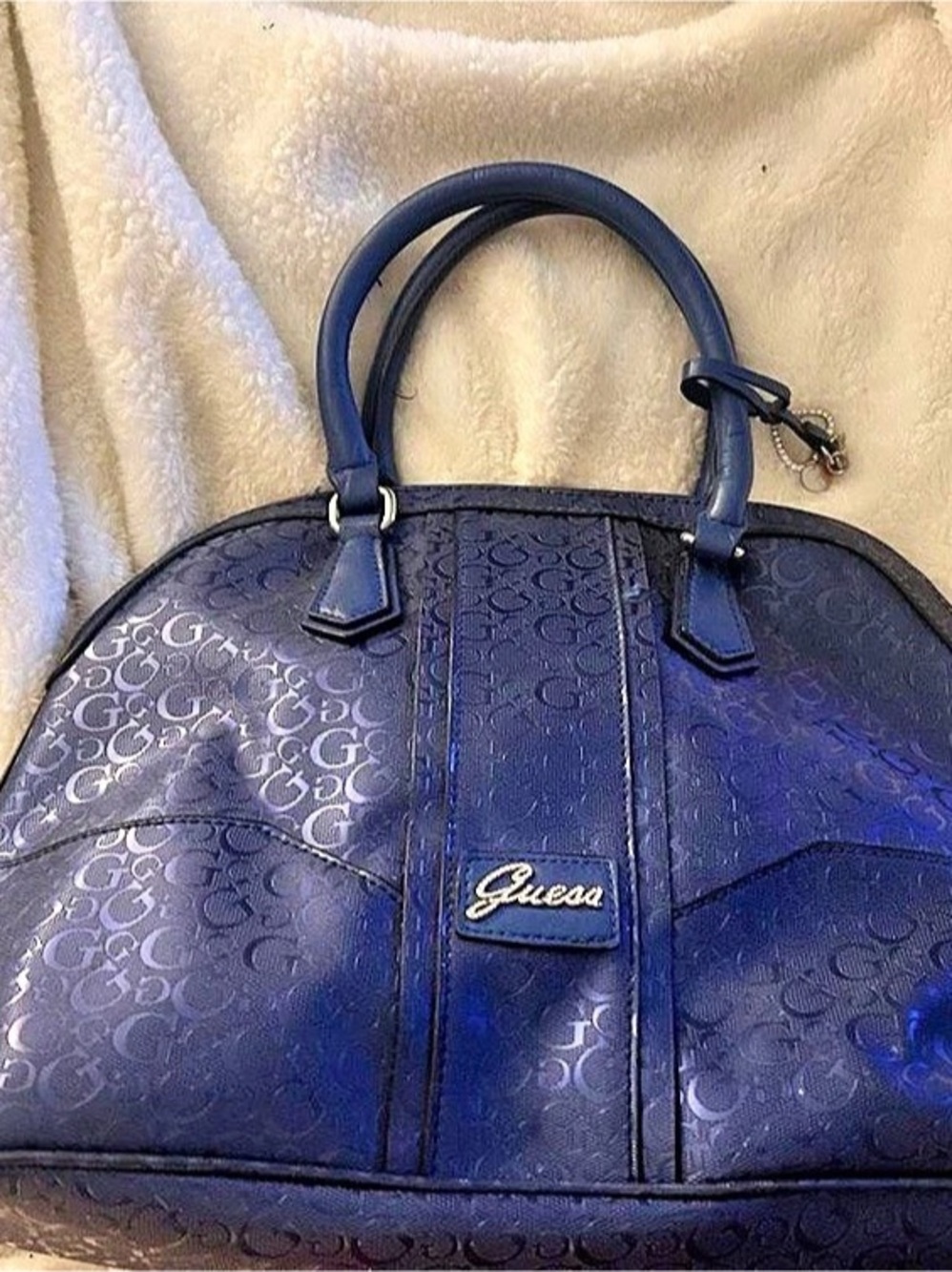 Guess Blue Satchel